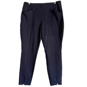 Susan Graver Weekend Navy Blue Pants